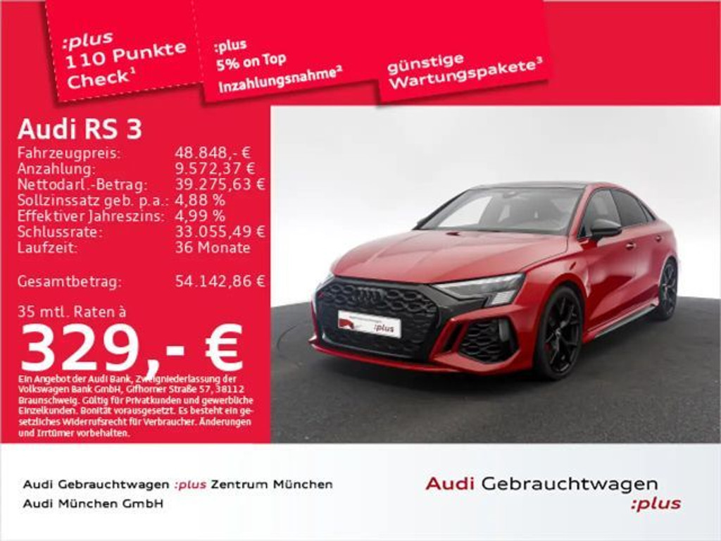 Audi RS3 Sedan S-Tronic