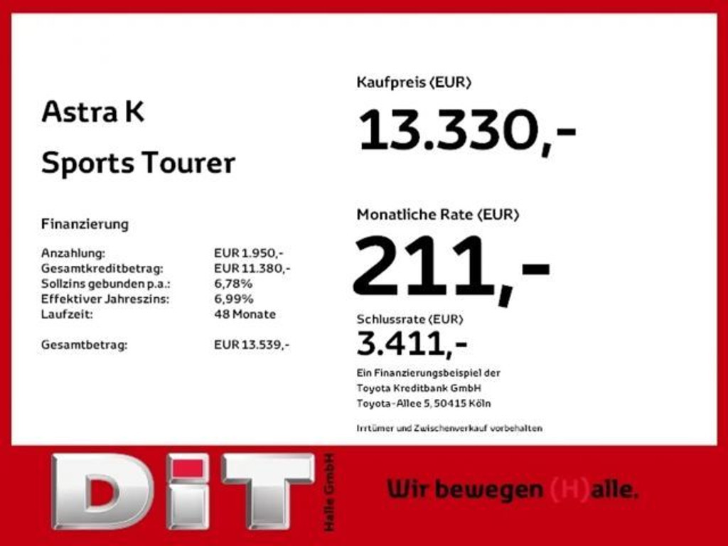 Opel Astra Sports Tourer 1.2 Turbo Turbo
