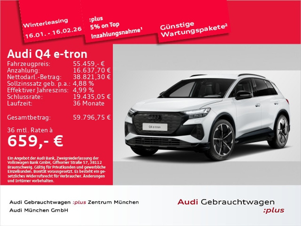 Audi Q4 e-tron Quattro