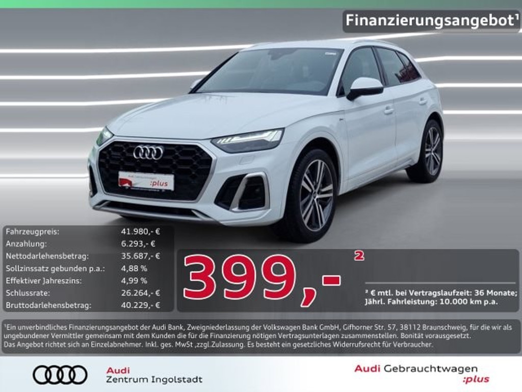Audi Q5 Quattro S-Line S-Tronic Hybride 55 TFSI