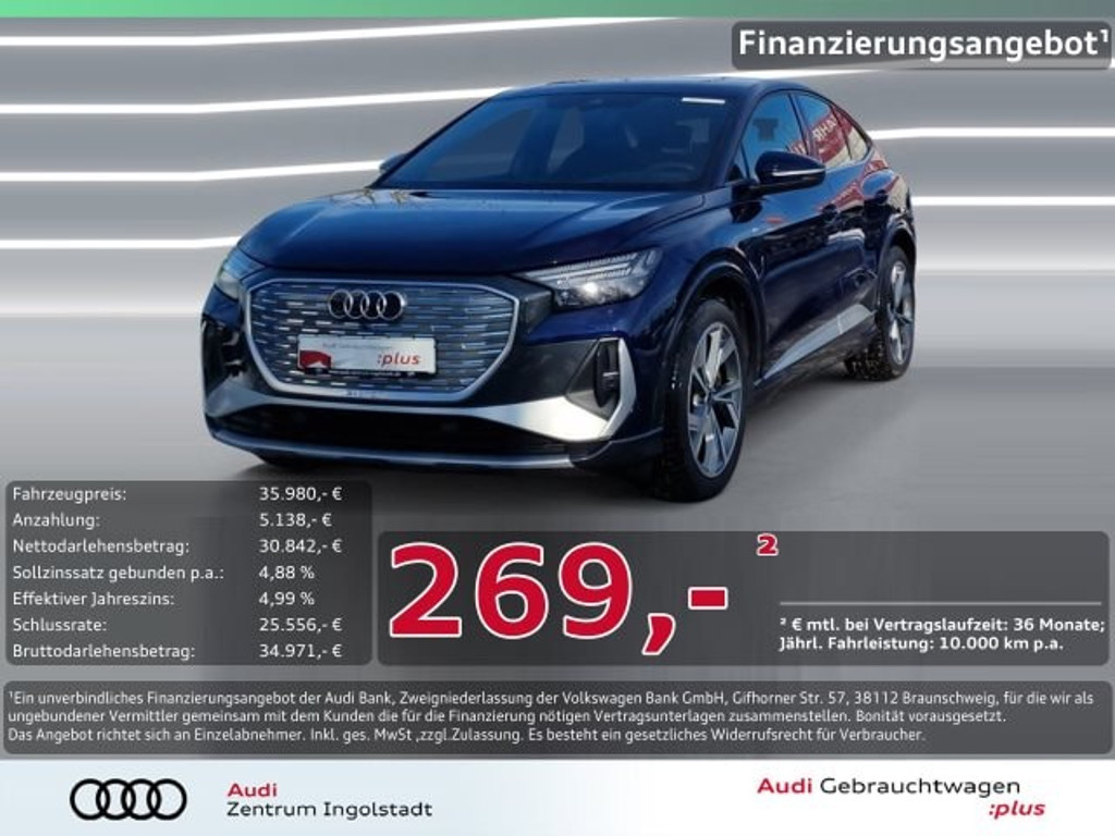 Audi Q4 e-tron Sportback Quattro 50