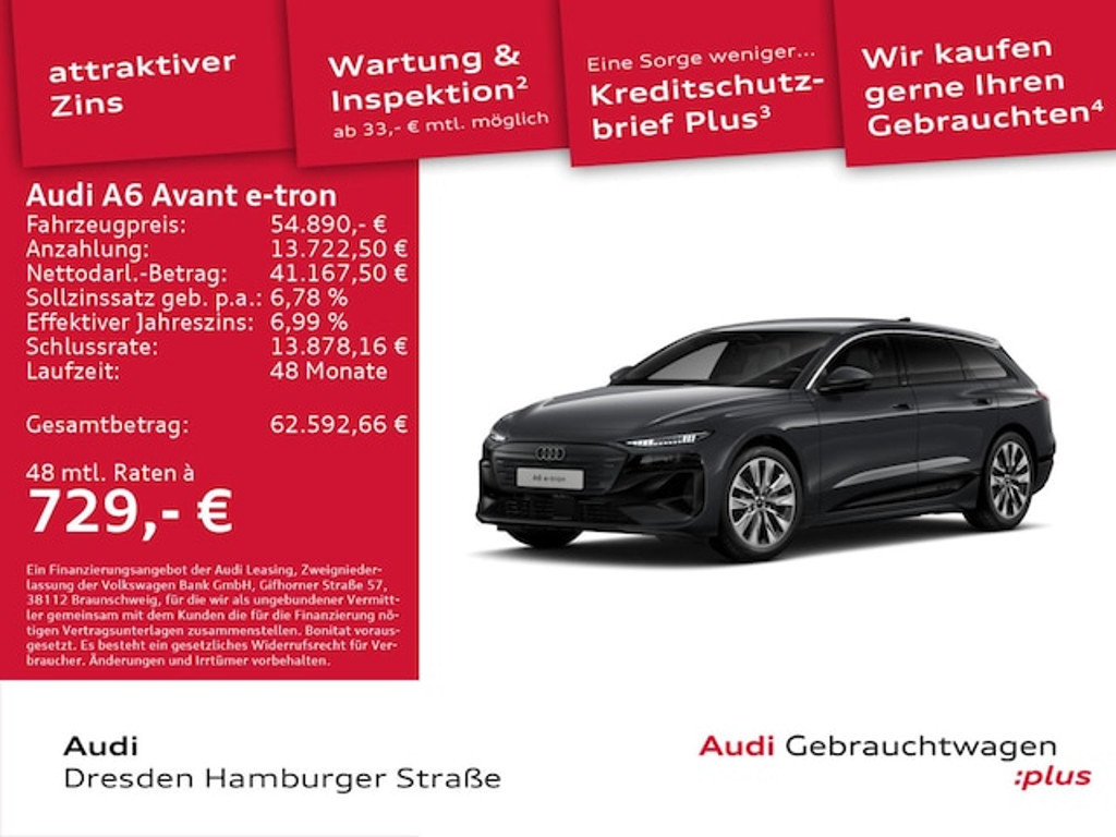 Audi A6 e-tron Avant