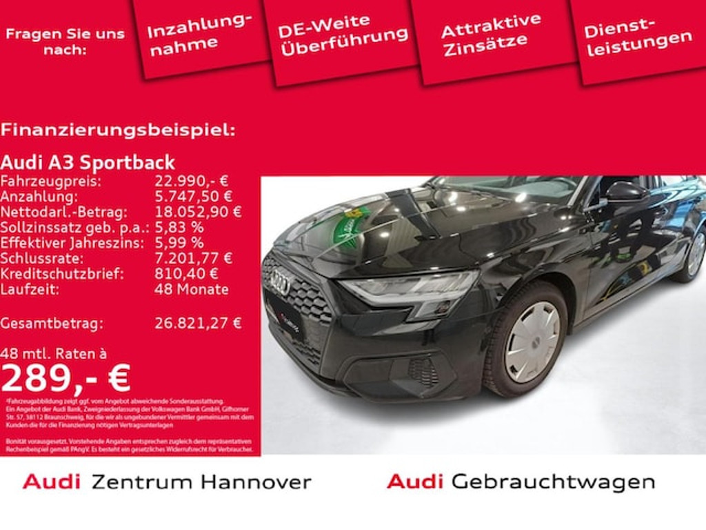Audi A3 Sportback S-Tronic 35 TFSI