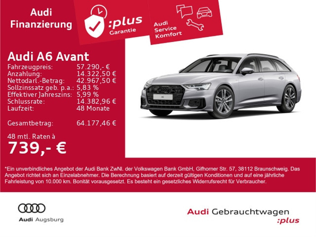 Audi A6 Avant Quattro S-Line 50 TDI