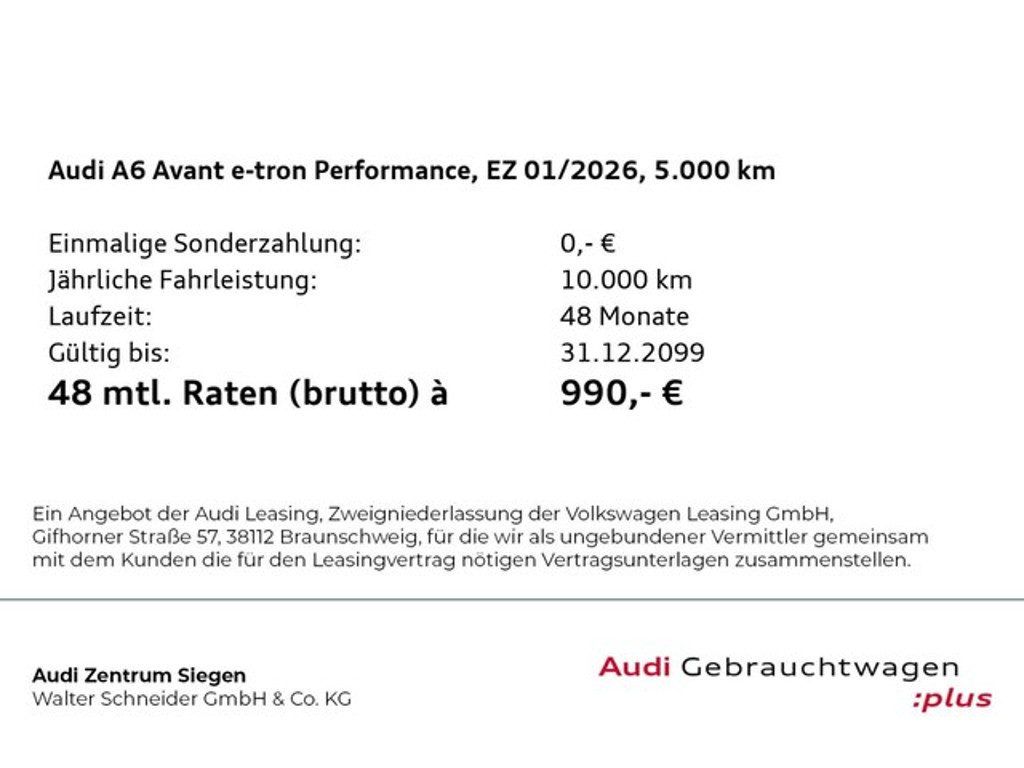 Audi A6 e-tron