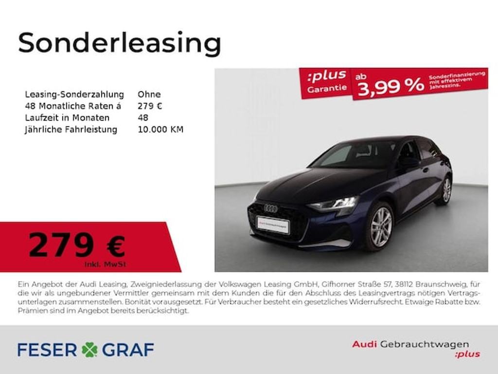 Audi A3 Sportback 35 TFSI