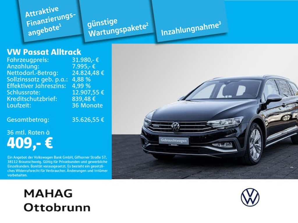 Volkswagen Passat Variant AllTrack 2.0 TDI
