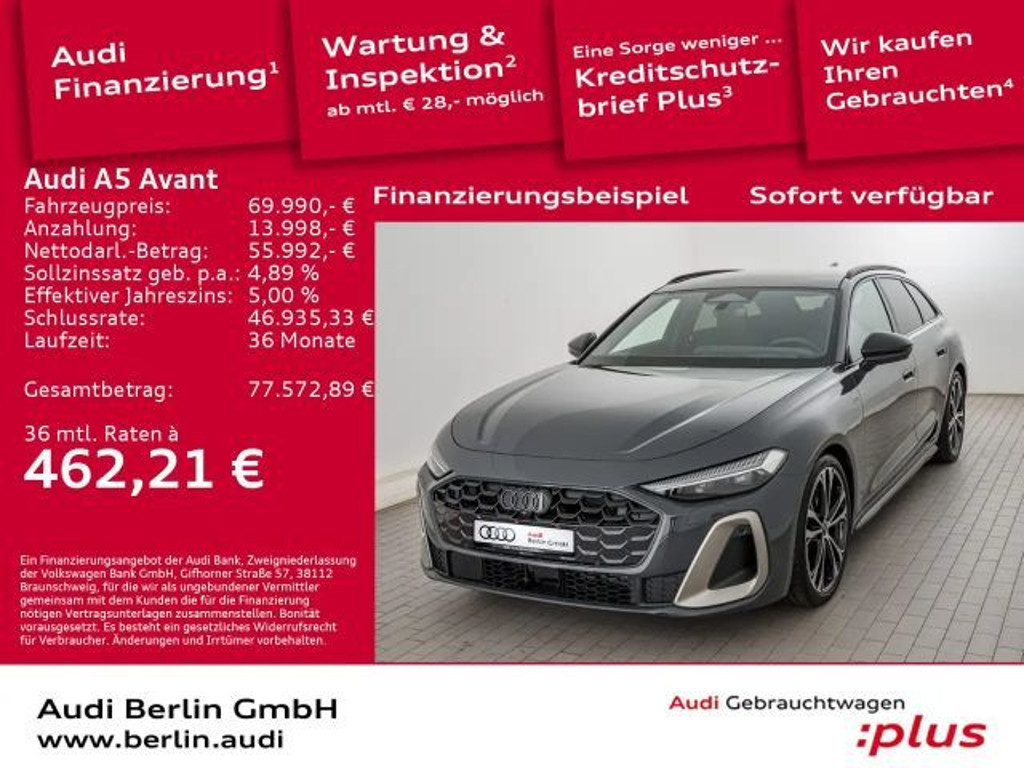 Audi A5 Quattro S-Tronic Hybride