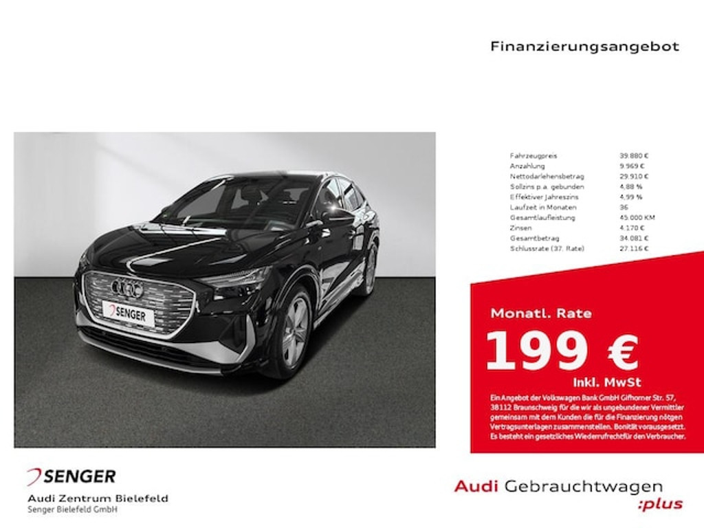 Audi Q4 e-tron Sportback 40