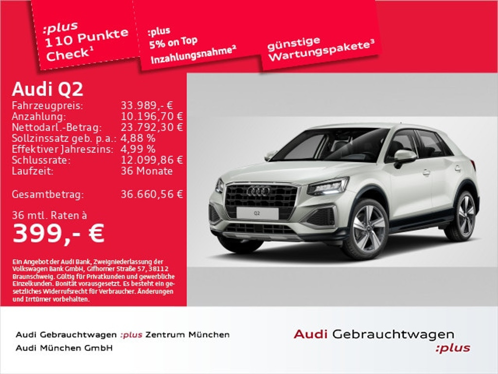 Audi Q2 S-Tronic 35 TFSI