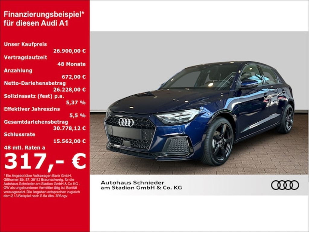 Audi A1 Sportback S-Tronic 25 TFSI