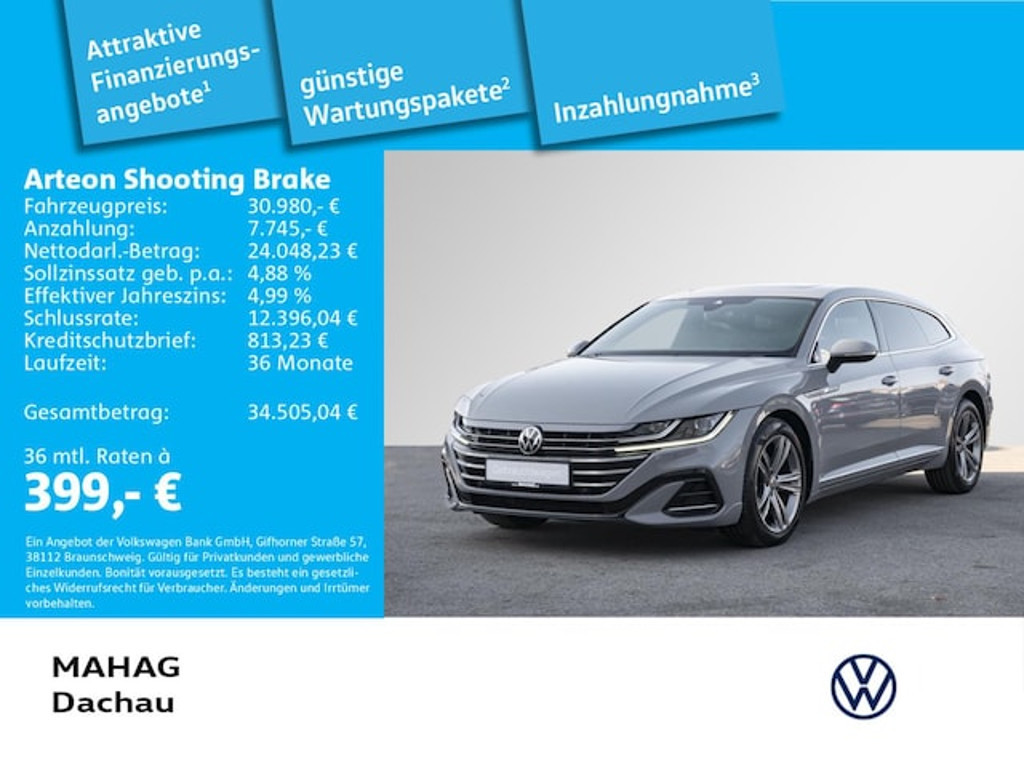 Volkswagen Arteon Shooting Brake R-Line 2.0 TSI