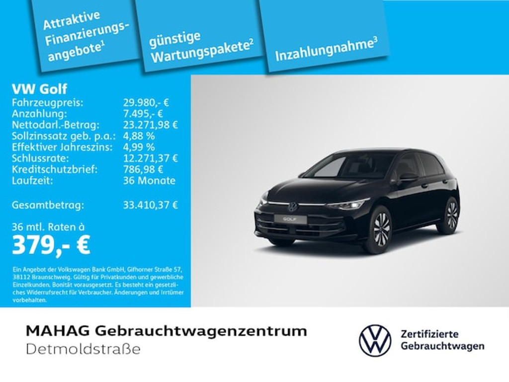 Volkswagen Golf IQ.Drive Golf VIII 1.5 eTSI