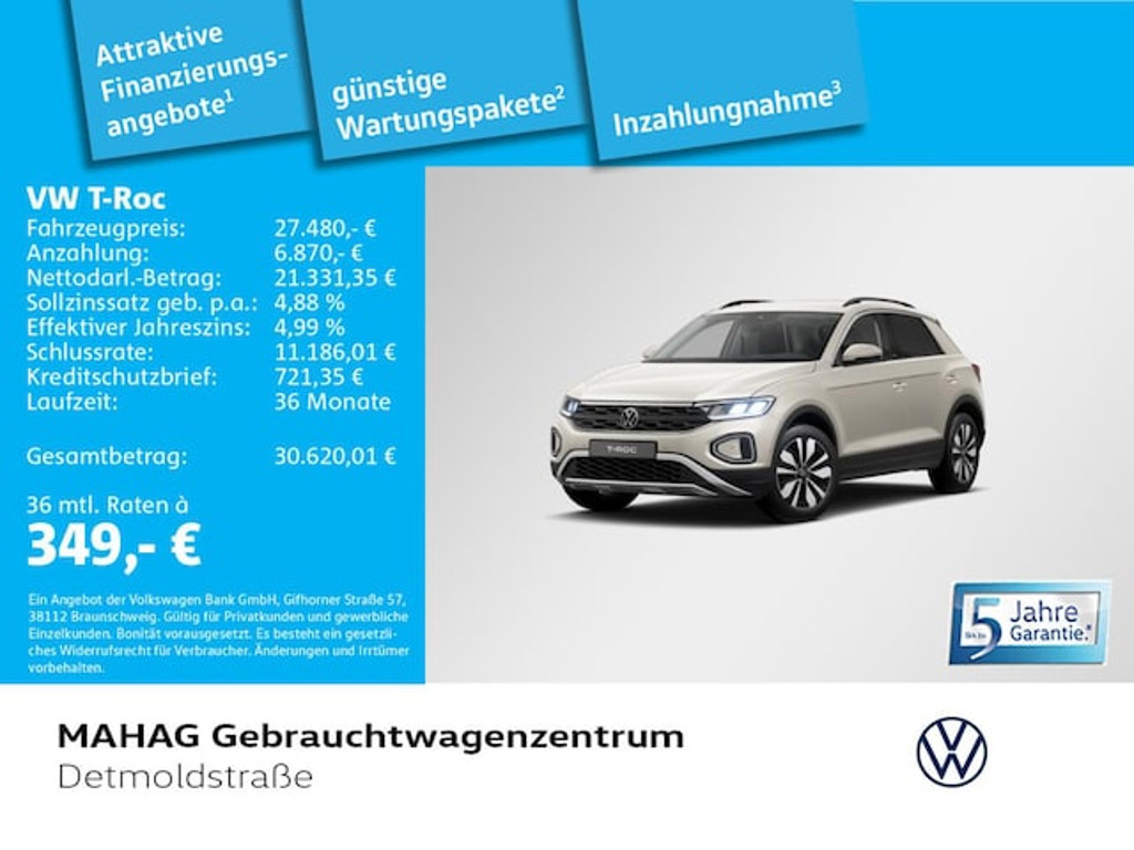 Volkswagen T-Roc 1.5 TSI Move