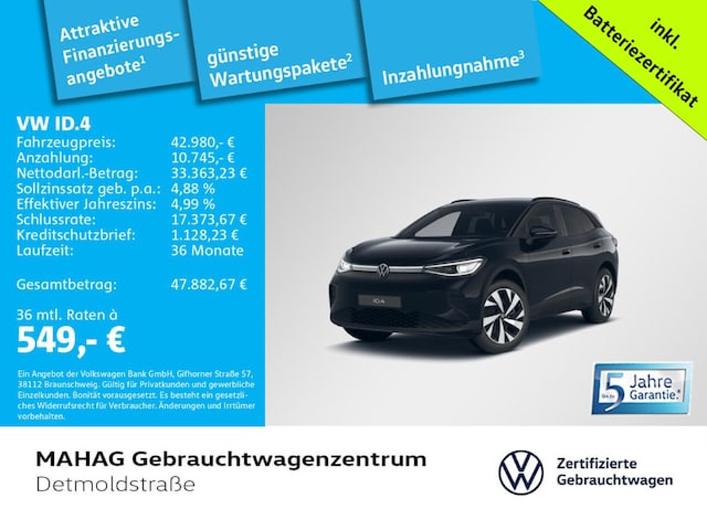 Volkswagen ID.4 Performance IQ.Drive Pro