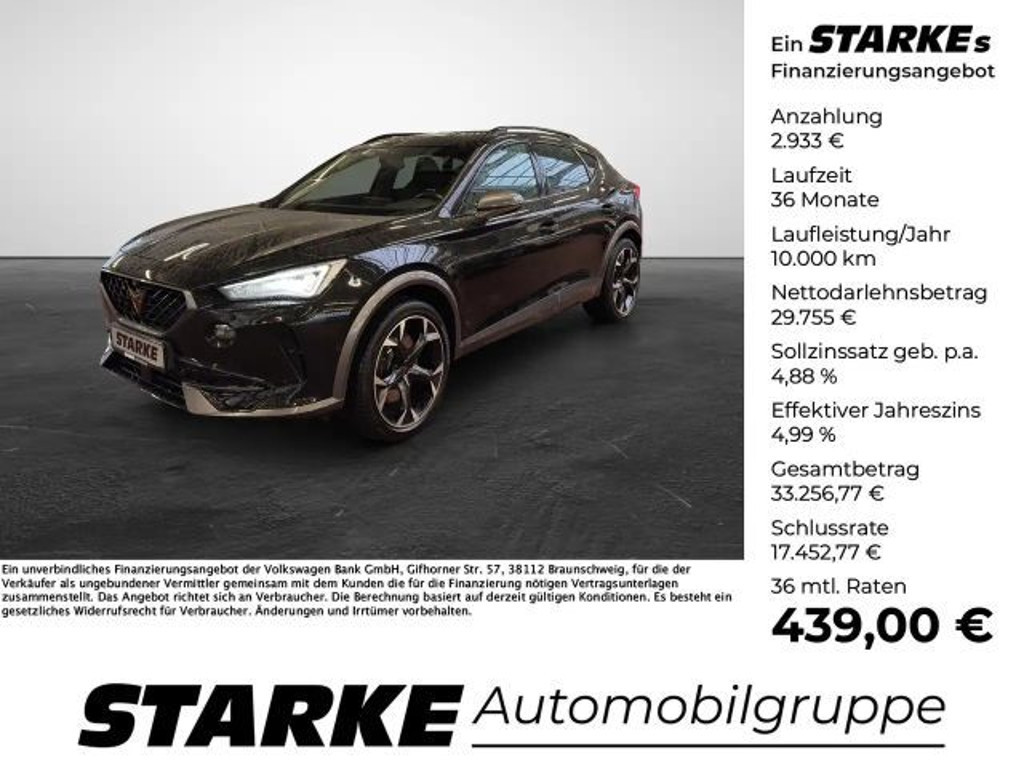 Cupra Formentor 1.4 DSG VZ e-Hybrid