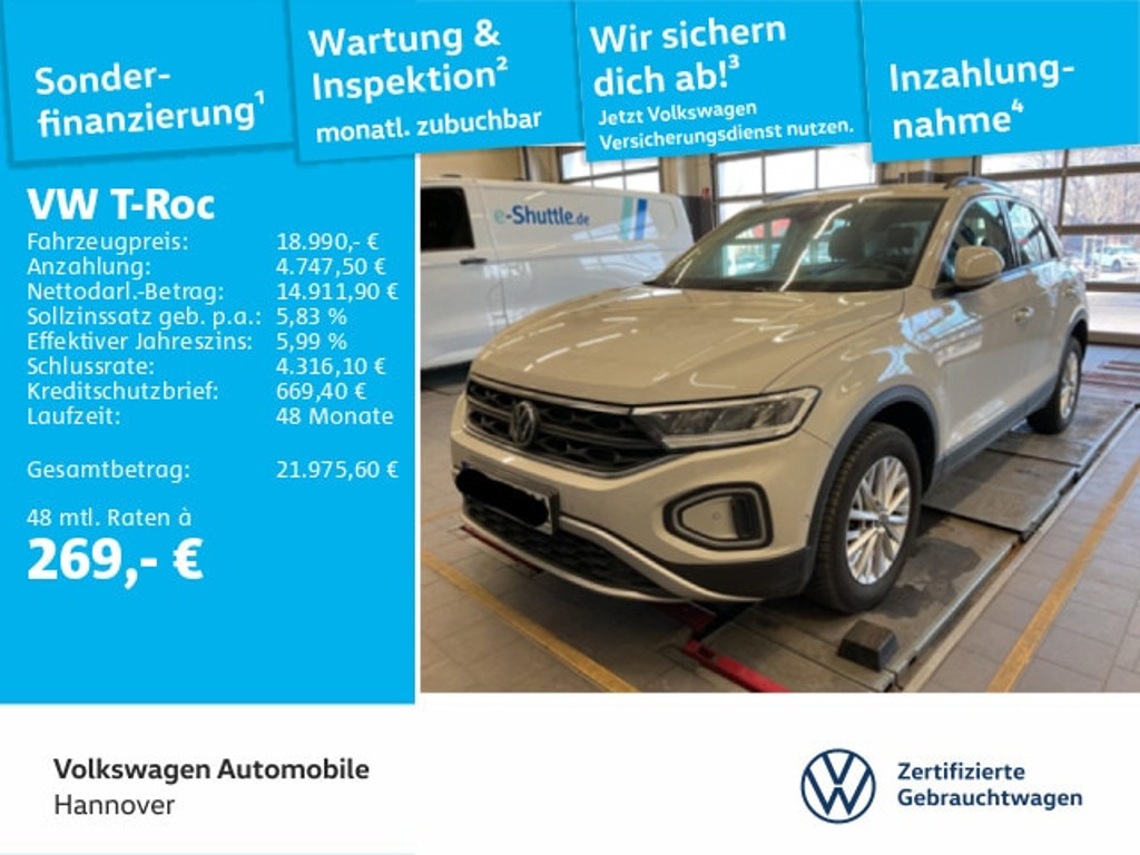 Volkswagen T-Roc Life 1.0 TSI