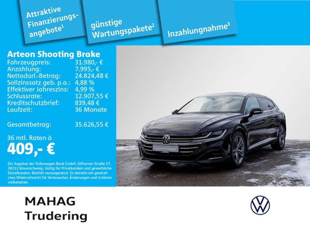 Volkswagen Arteon Shooting Brake R-Line 2.0 TSI