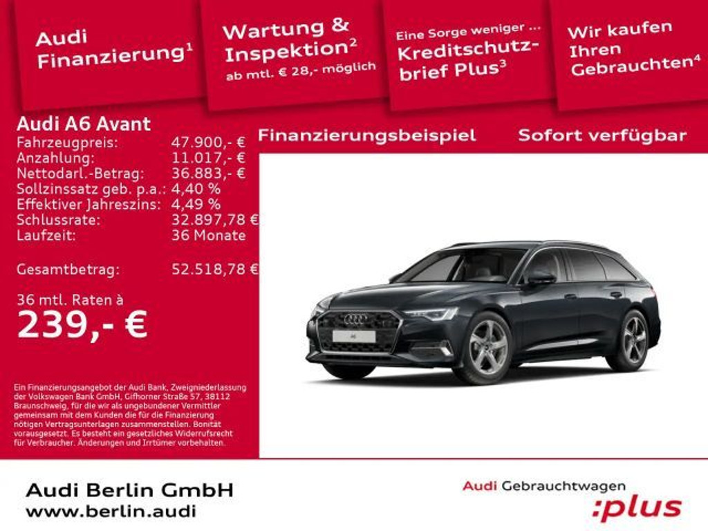 Audi A6 Sport 40 TDI
