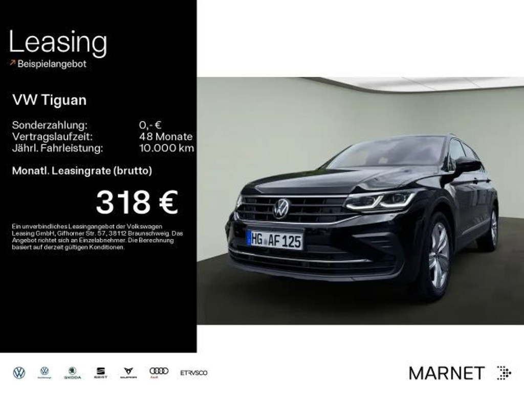 Volkswagen Tiguan DSG Life 1.5 TSI