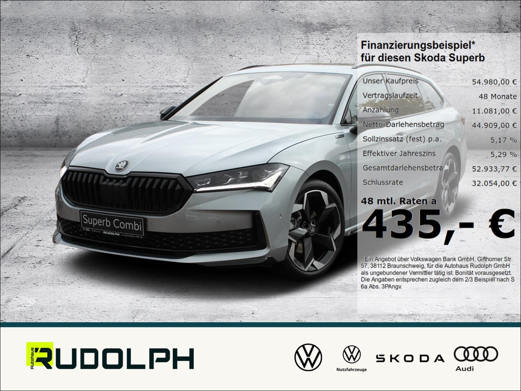 Skoda Superb Combi Sportline iV 2.0 TDI