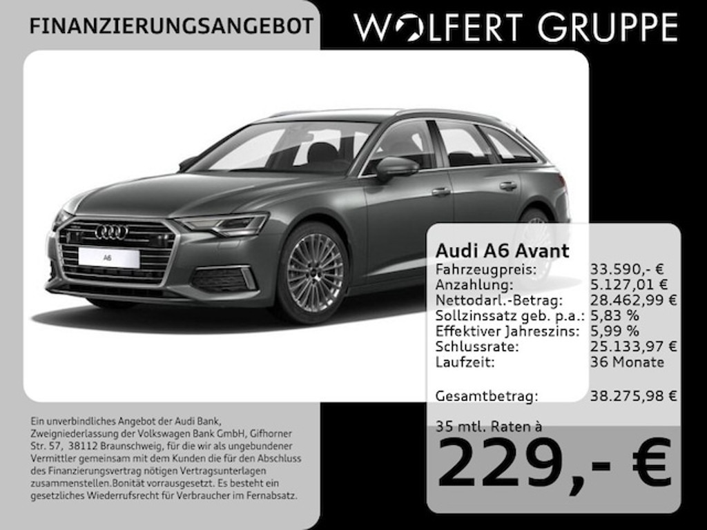 Audi A6 Avant Quattro S-Tronic 45 TFSI