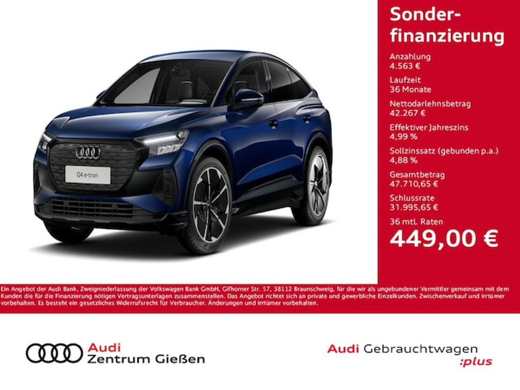 Audi Q4 e-tron Sportback