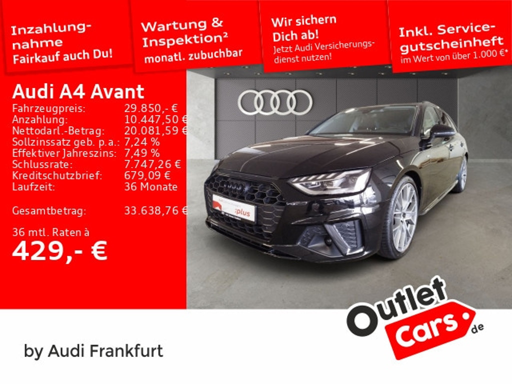Audi A4 Avant S-Line S-Tronic 40 TFSI