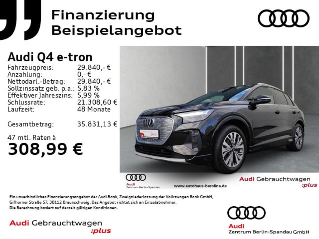 Audi Q4 e-tron 40