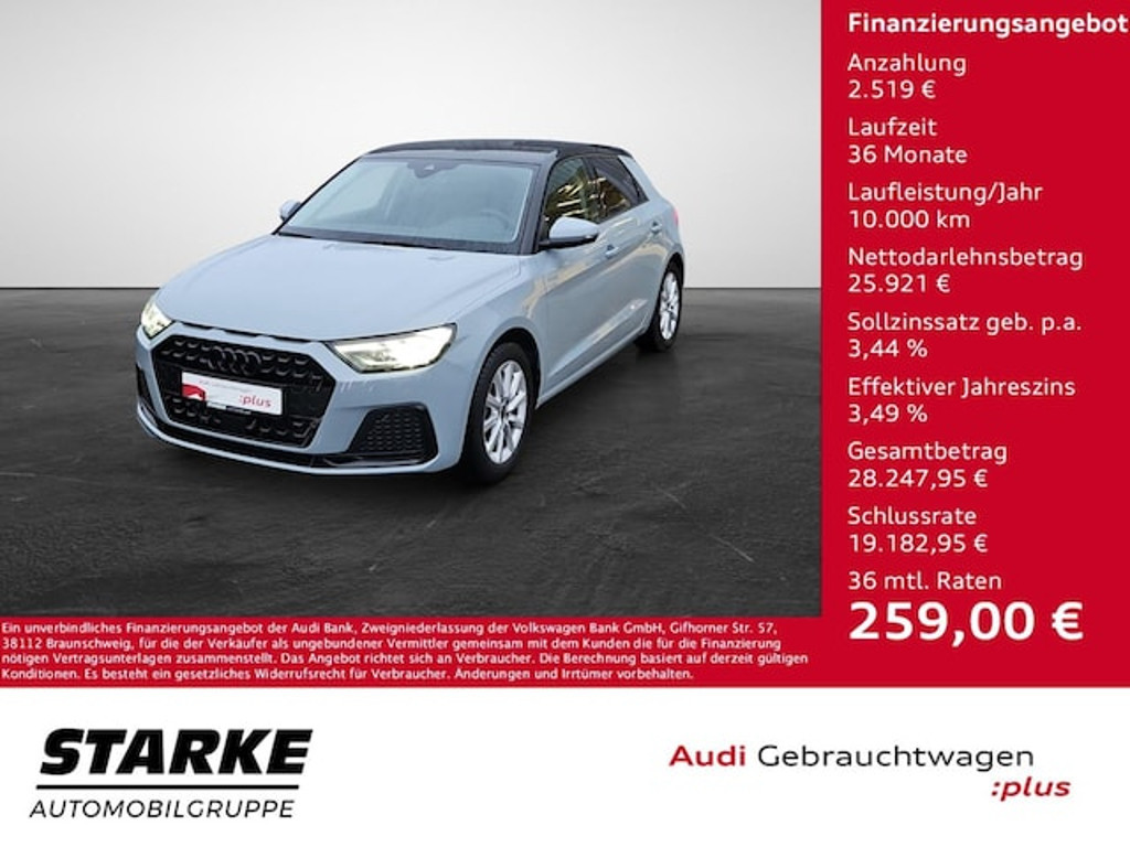 Audi A1 Sportback S-Tronic 30 TFSI