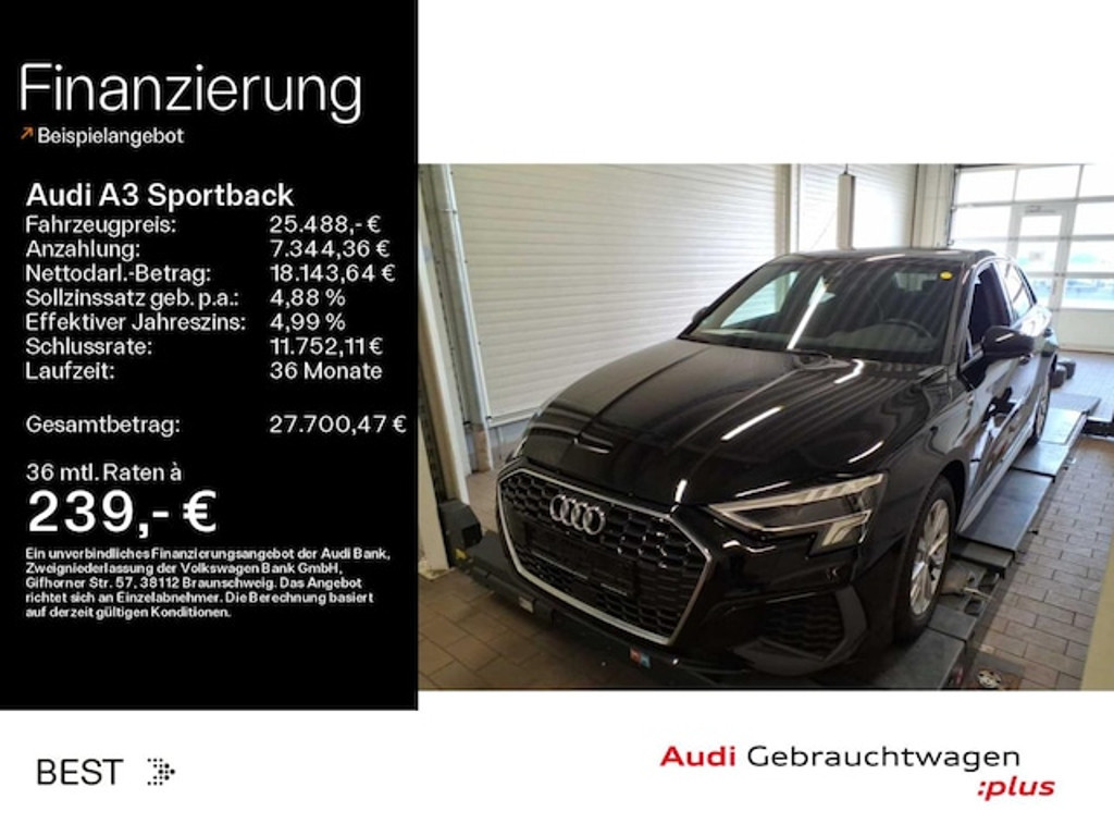 Audi A3 Sportback S-Tronic 35 TFSI