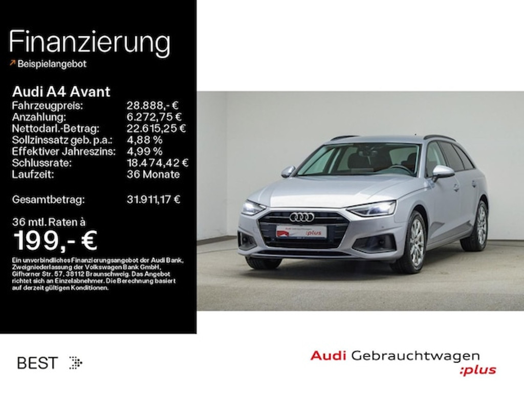 Audi A4 Avant S-Tronic 40 TDI