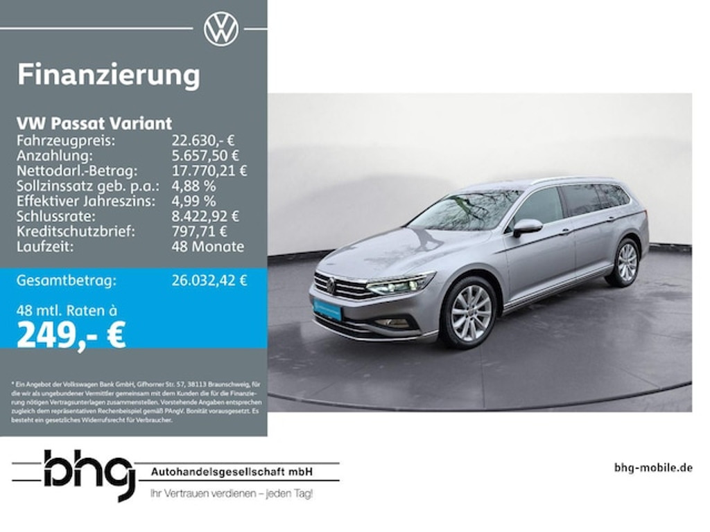 Volkswagen Passat DSG Variant 2.0 TDI Elegance Elegance