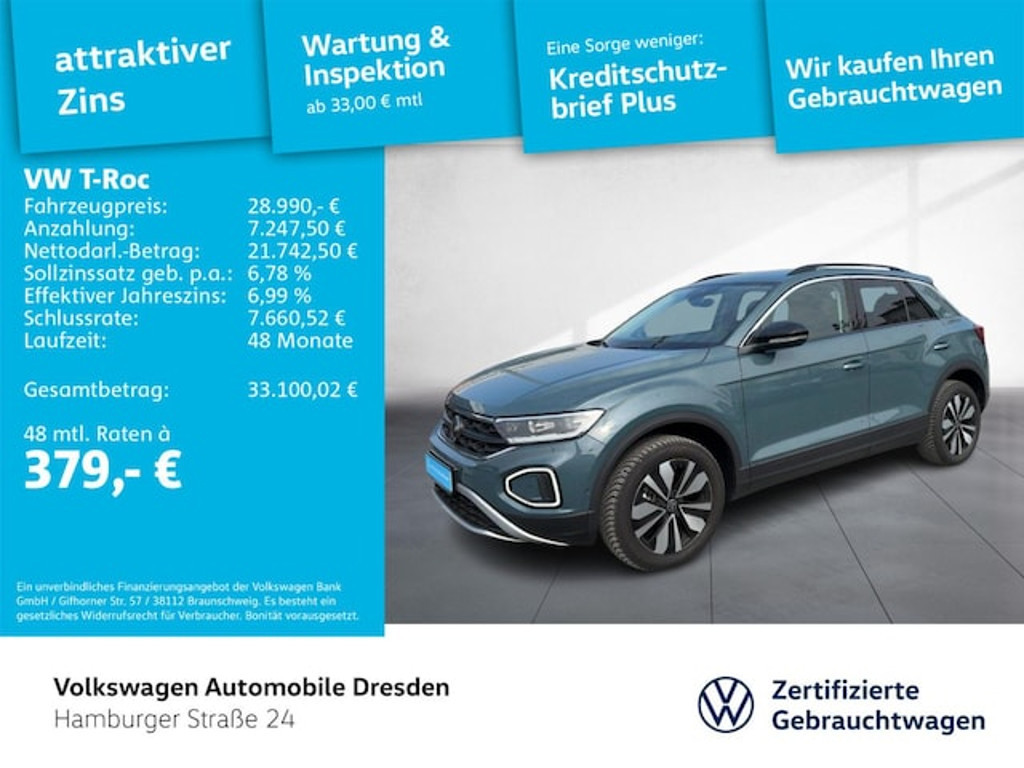 Volkswagen T-Roc DSG 1.5 TSI