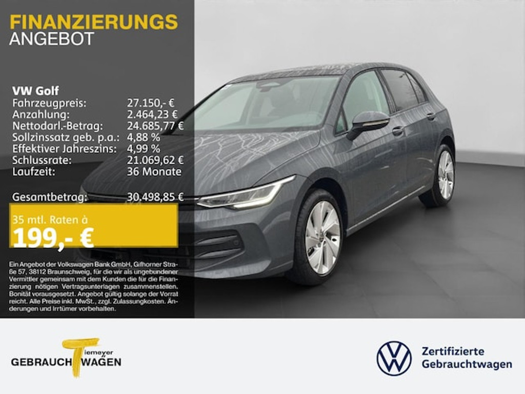 Volkswagen Golf Life 1.5 TSI