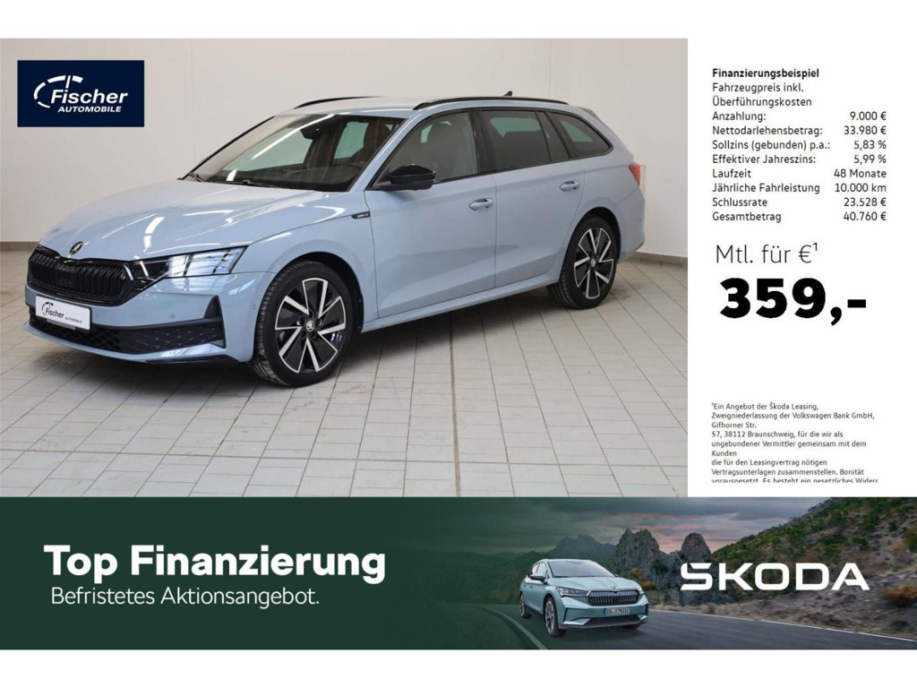 Skoda Octavia Combi Sportline 2.0 TDI