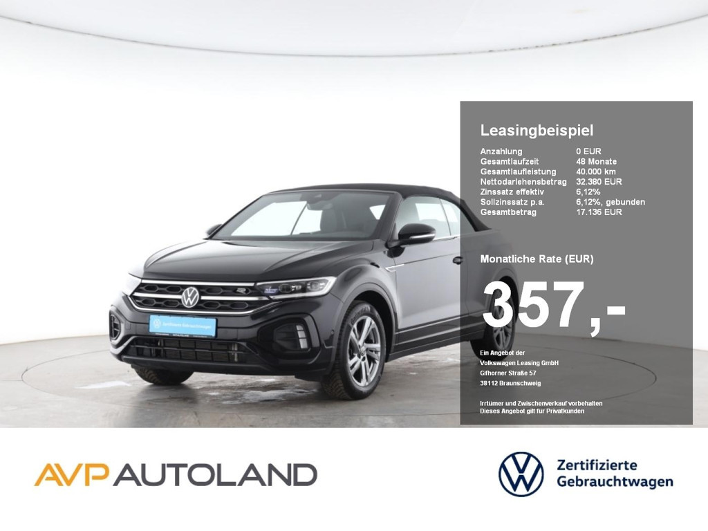 Volkswagen T-Roc DSG Cabriolet R-Line 1.5 TSI