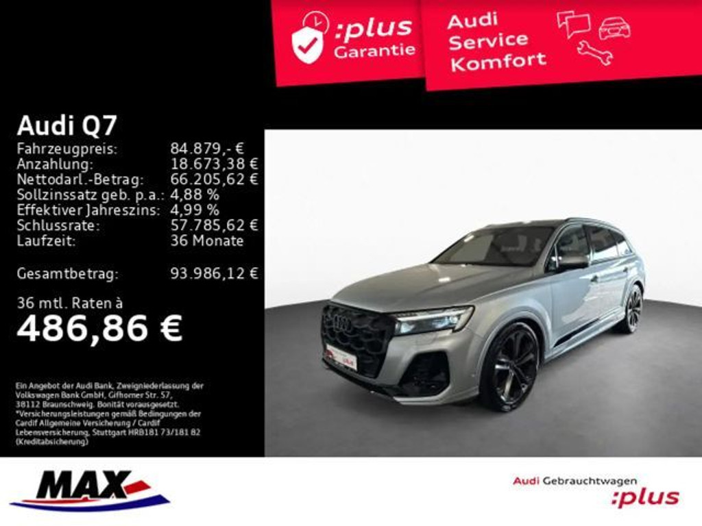 Audi Q7 Quattro S-Line 50 TDI