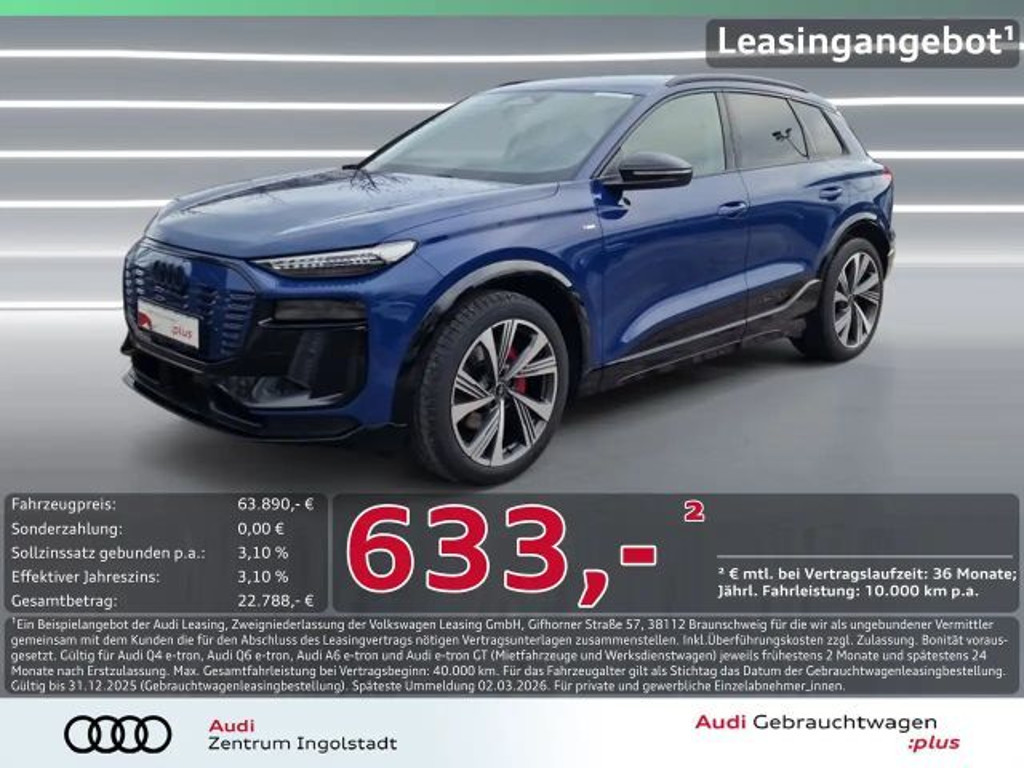 Audi Q6 e-tron S-Line