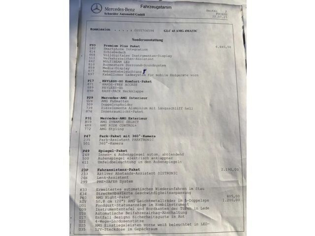 Mercedes-Benz GLC-Klasse