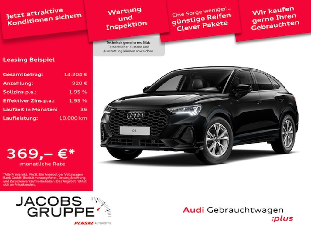 Audi Q3 Sportback S-Line S-Tronic 35 TDI