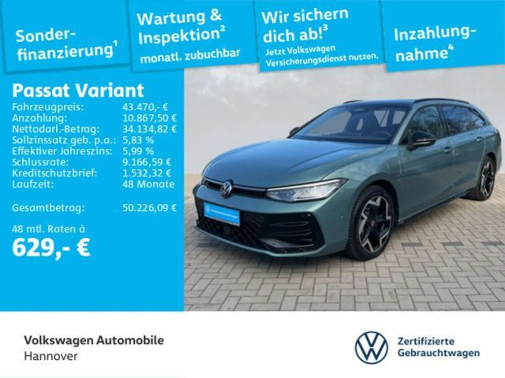 Volkswagen Passat DSG Variant R-Line eHybrid 1.5 TSI