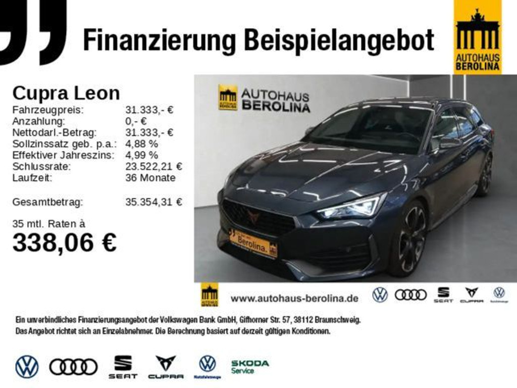 Cupra Leon ST 2.0 TSI DSG VZ