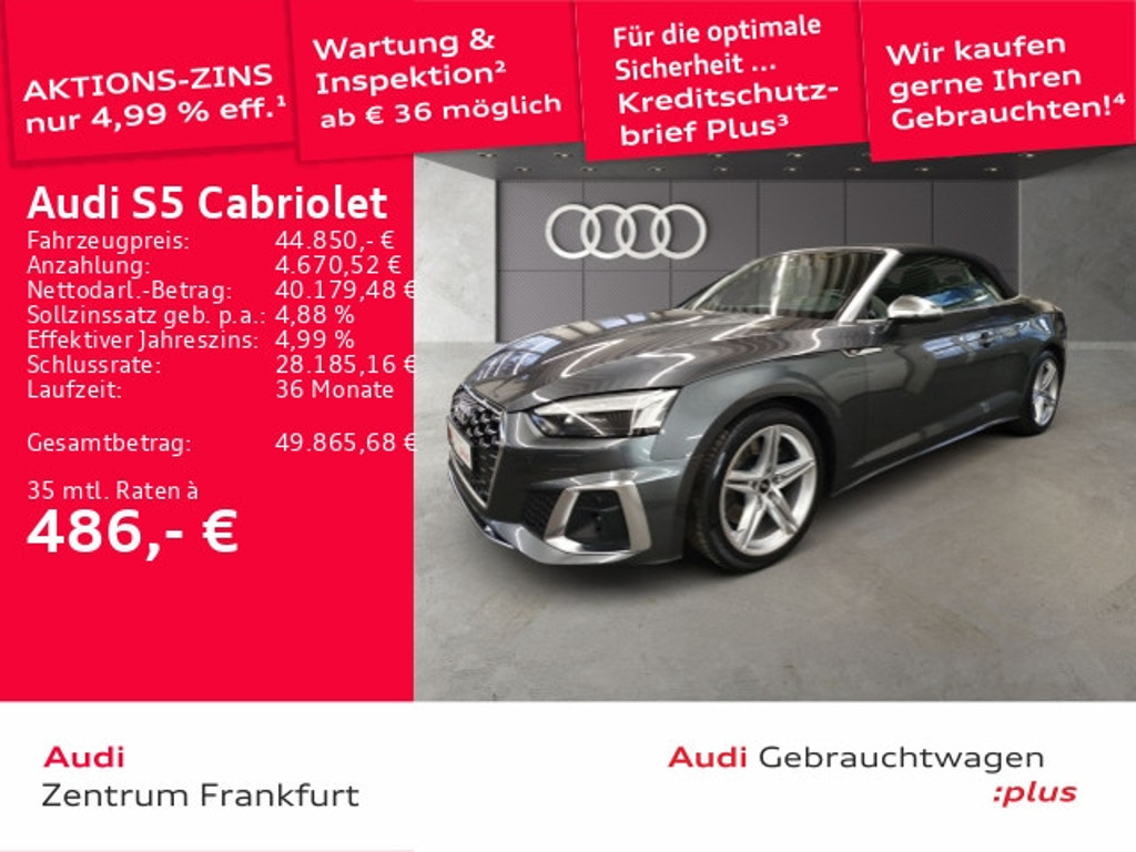 Audi S5 Cabriolet Quattro