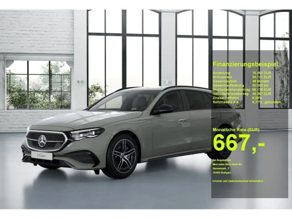 Mercedes-Benz E-Klasse E 300 AMG Line Estate E 300 de