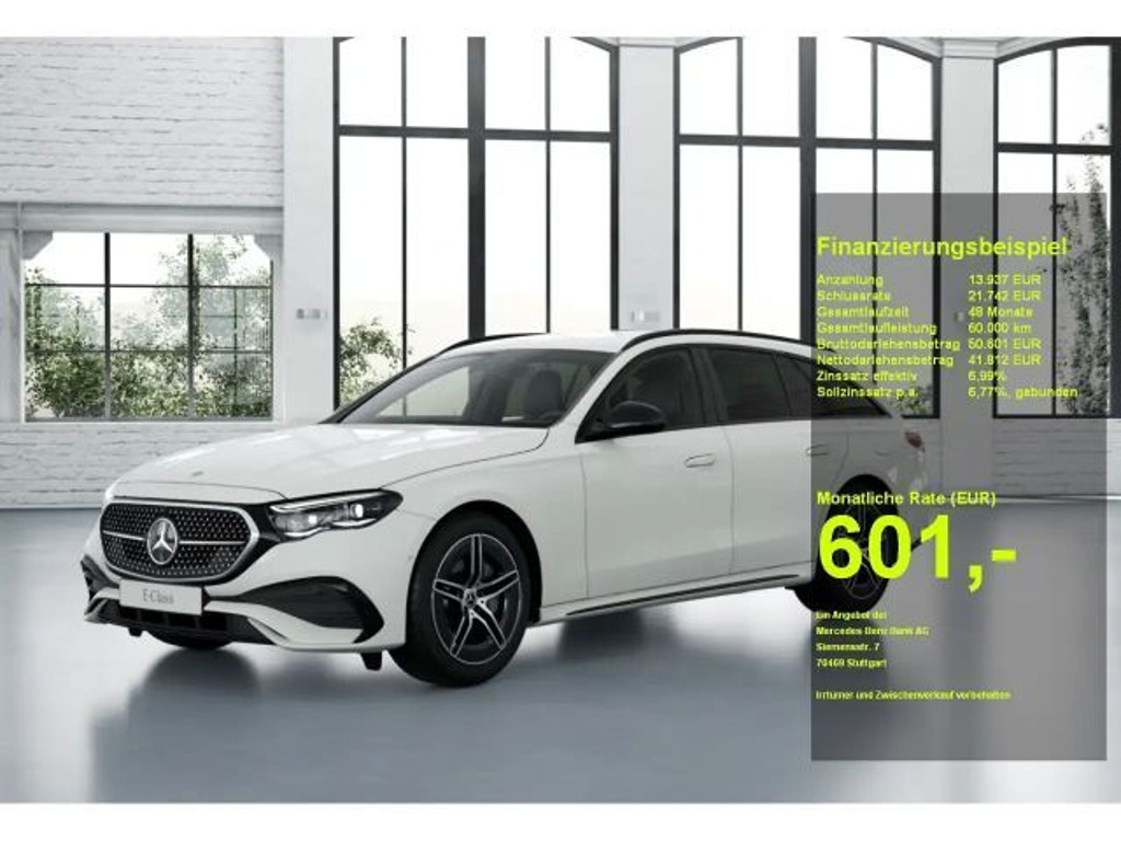 Mercedes-Benz E-Klasse E 300 AMG Line Estate E 300 e