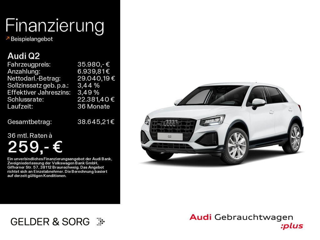Audi Q2 Quattro 40 TFSI