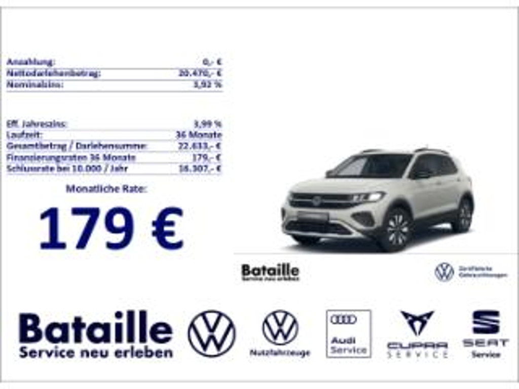 Volkswagen T-Cross 1.0 TSI