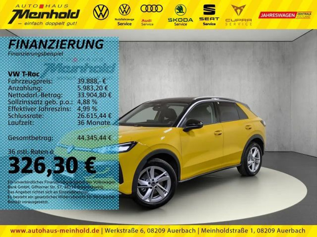 Volkswagen T-Roc DSG Style 1.5 TSI