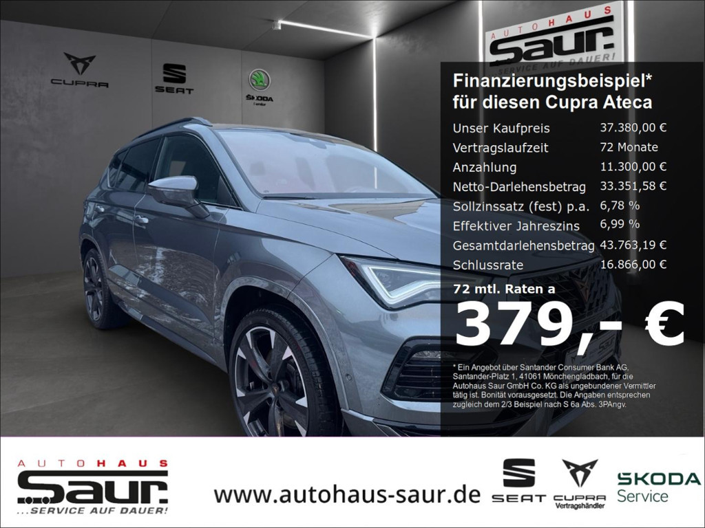Cupra Ateca 4Drive 2.0 TSI DSG